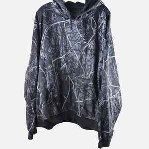 Moonshine Camouflage Hoodie XXL Sweatshirt Harvest Moon black/gray camo